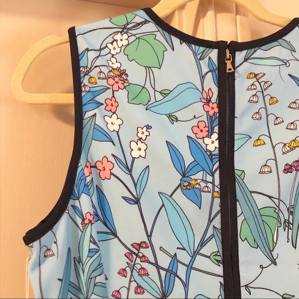 Nanette Lepore Sheath Dress Sleeveless Floral - Picture 6 of 8